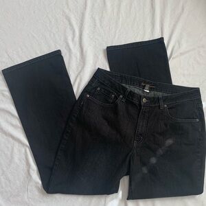 Black Flare Jeans